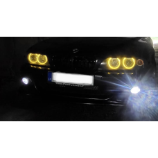 Dzeltenas Krāsas Eņģeļacis BMW E39 LED 5W